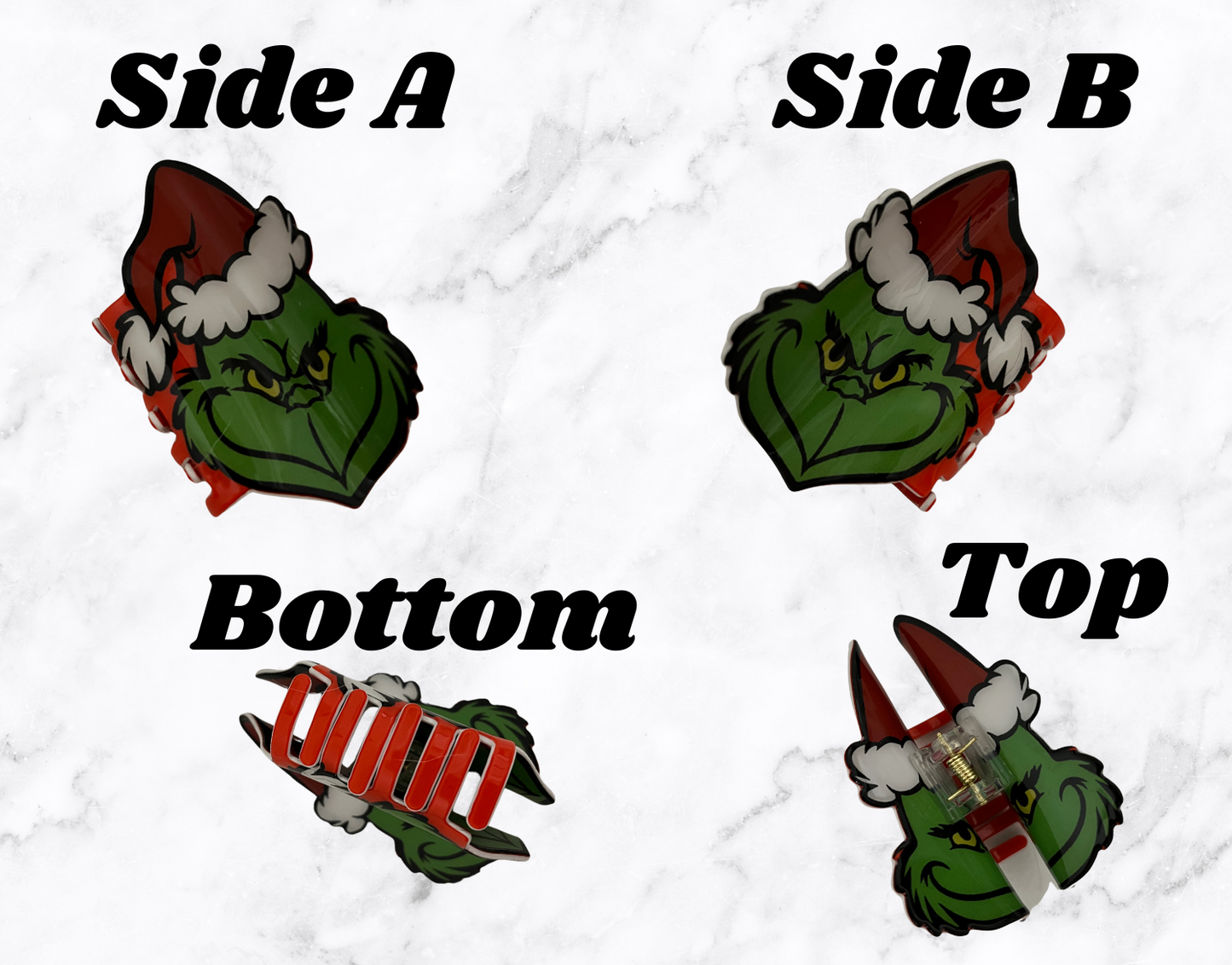 Grinch Claw Clip