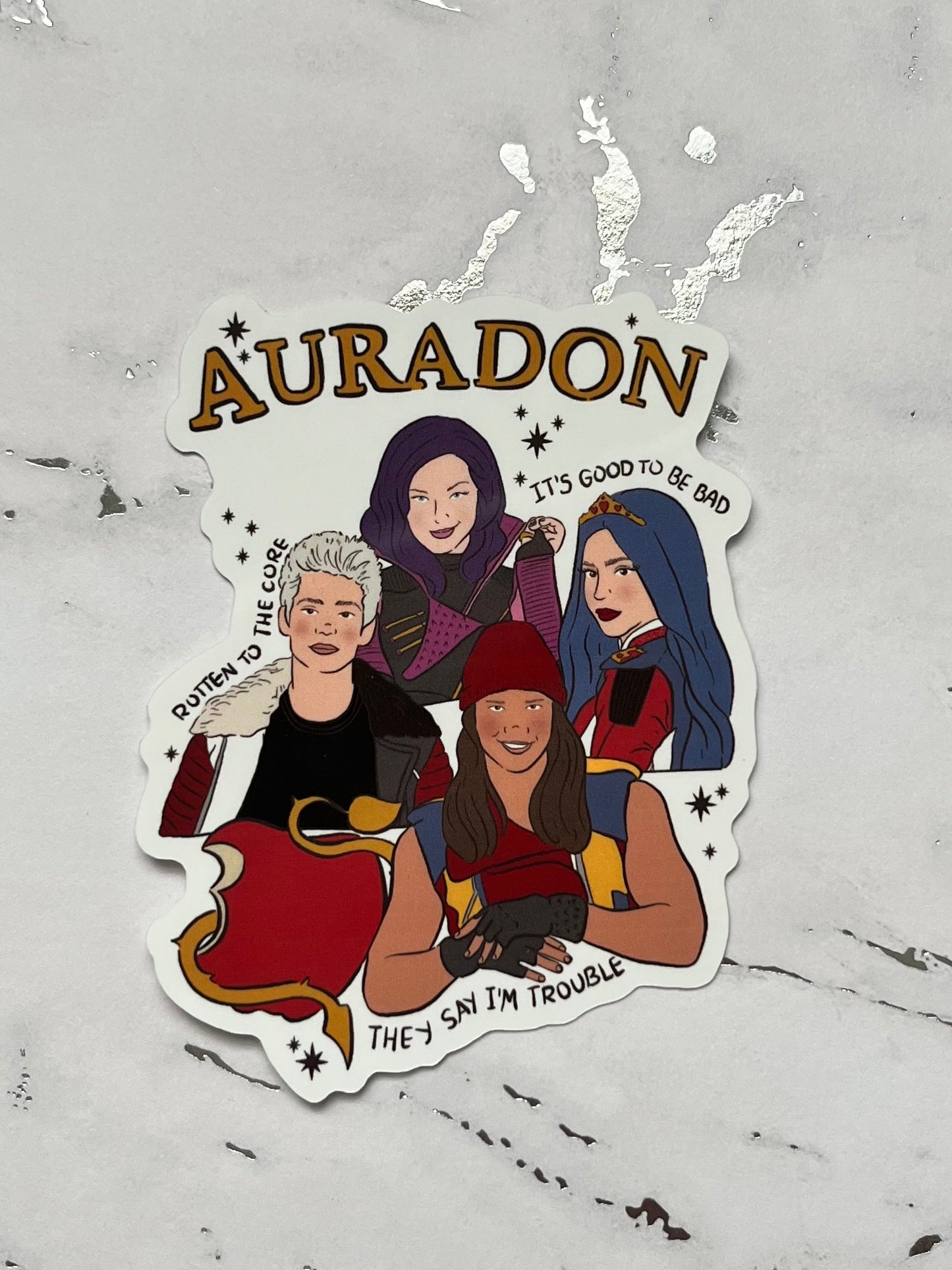 Villain Kids Waterproof Vinyl Sticker