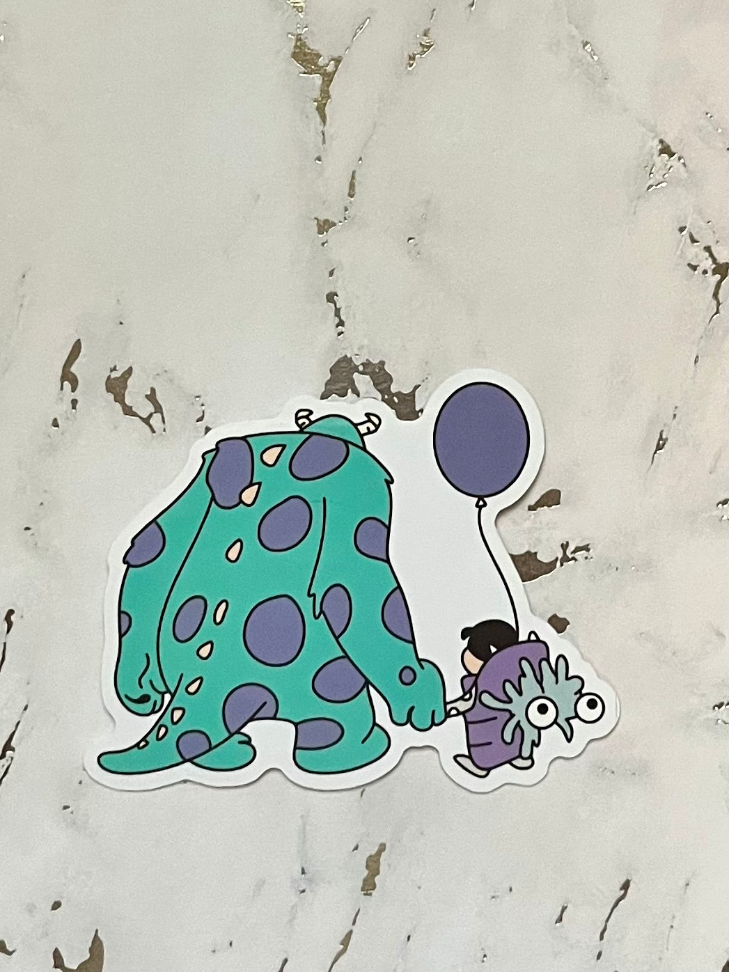 Monsters - Duo Waterproof Vinyl Sticker