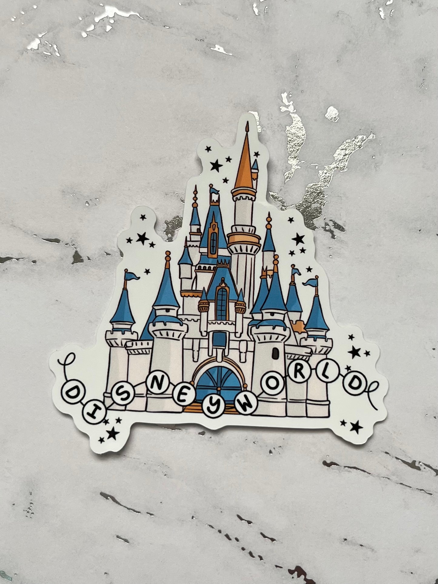 Castle - World Waterproof Vinyl Sticker