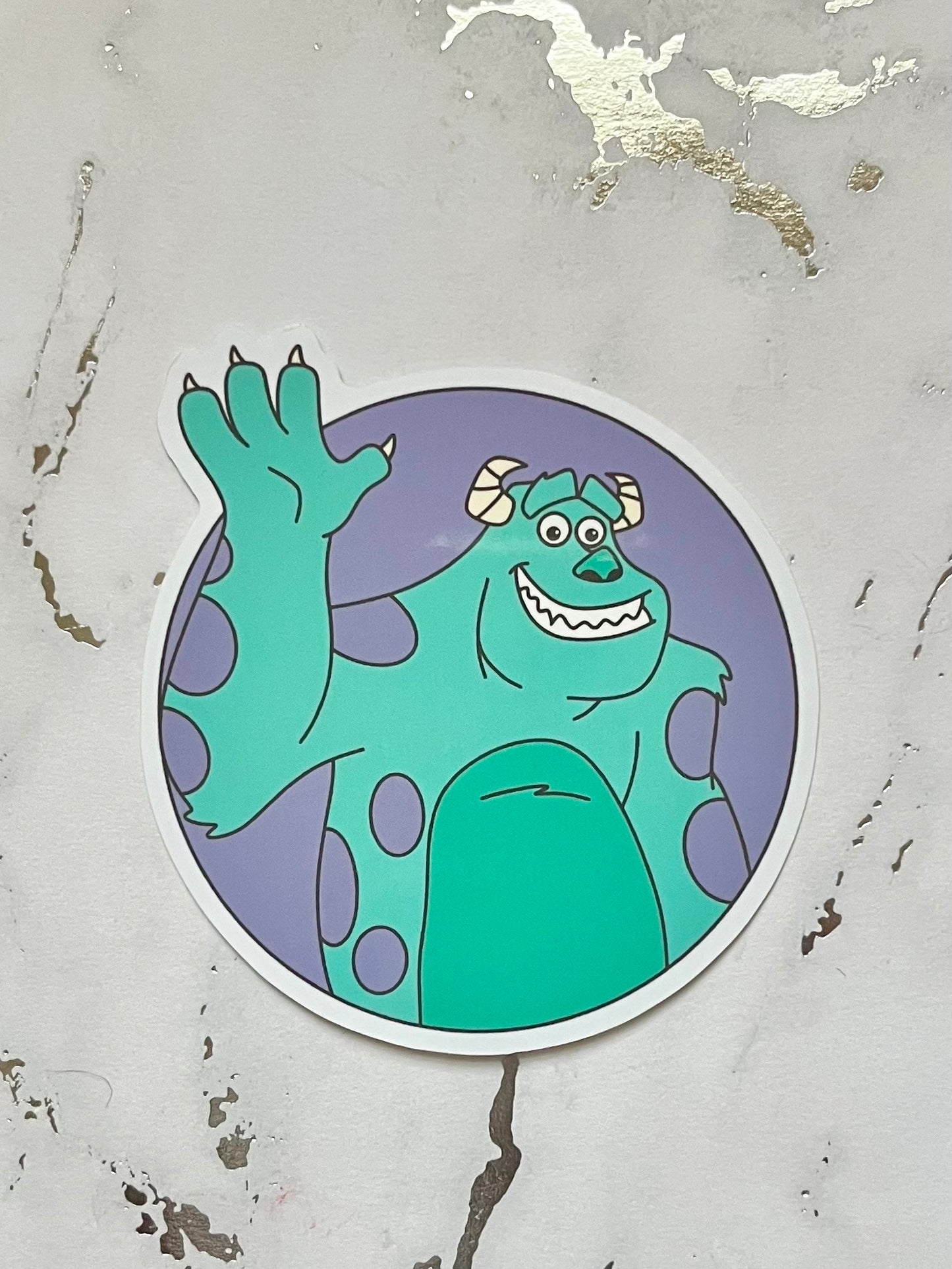 Monsters Waterproof Vinyl Sticker