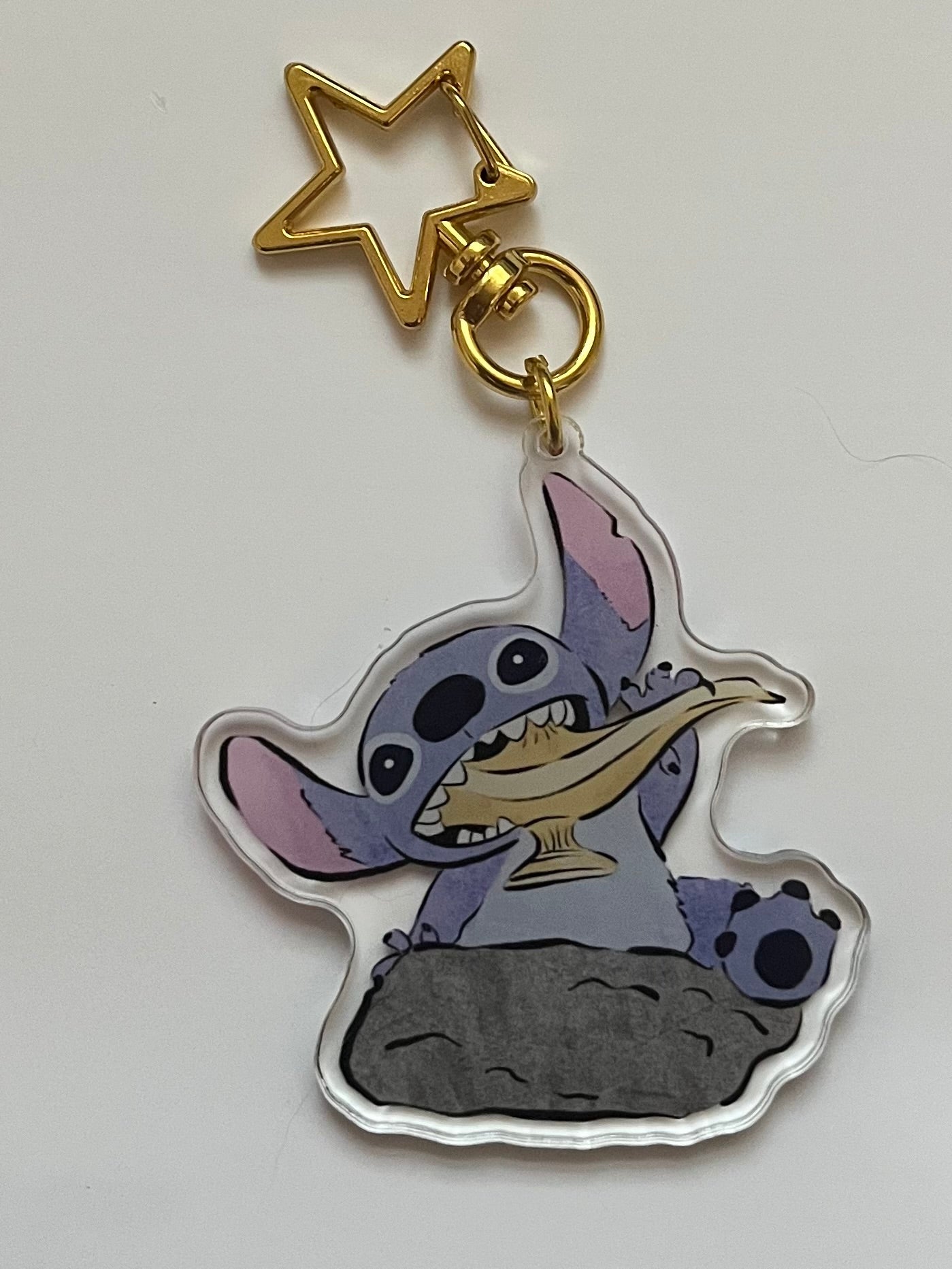 Alien Attack Acrylic Keychain - Lamp