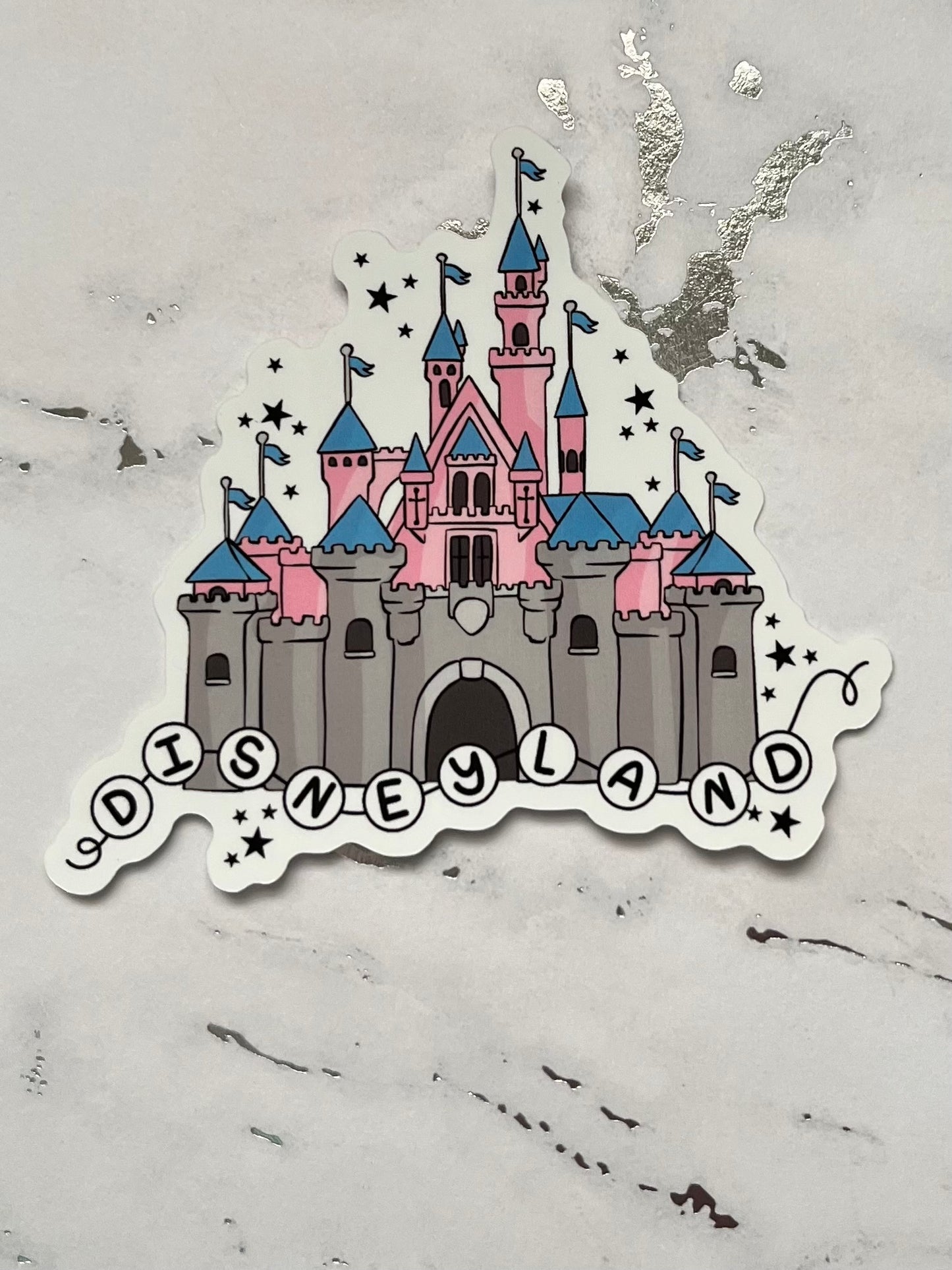 Castle - Land Waterproof Vinyl Sticker