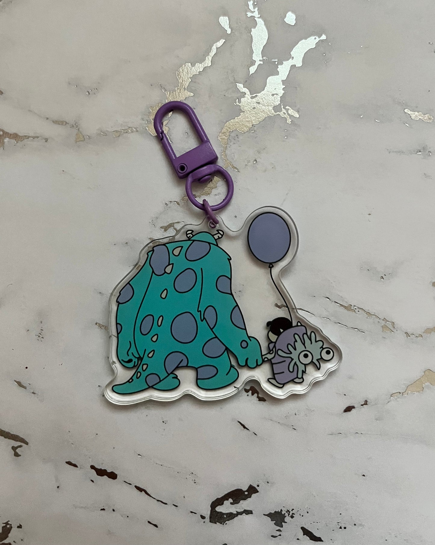 Monsters Duo Acrylic Keychain