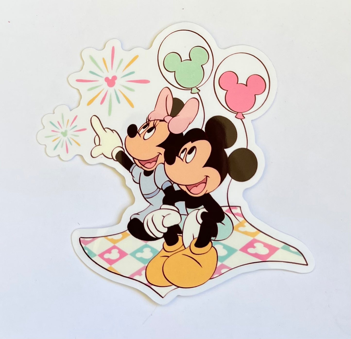 Mouse at the Park Waterproof Vinyl Sticker
