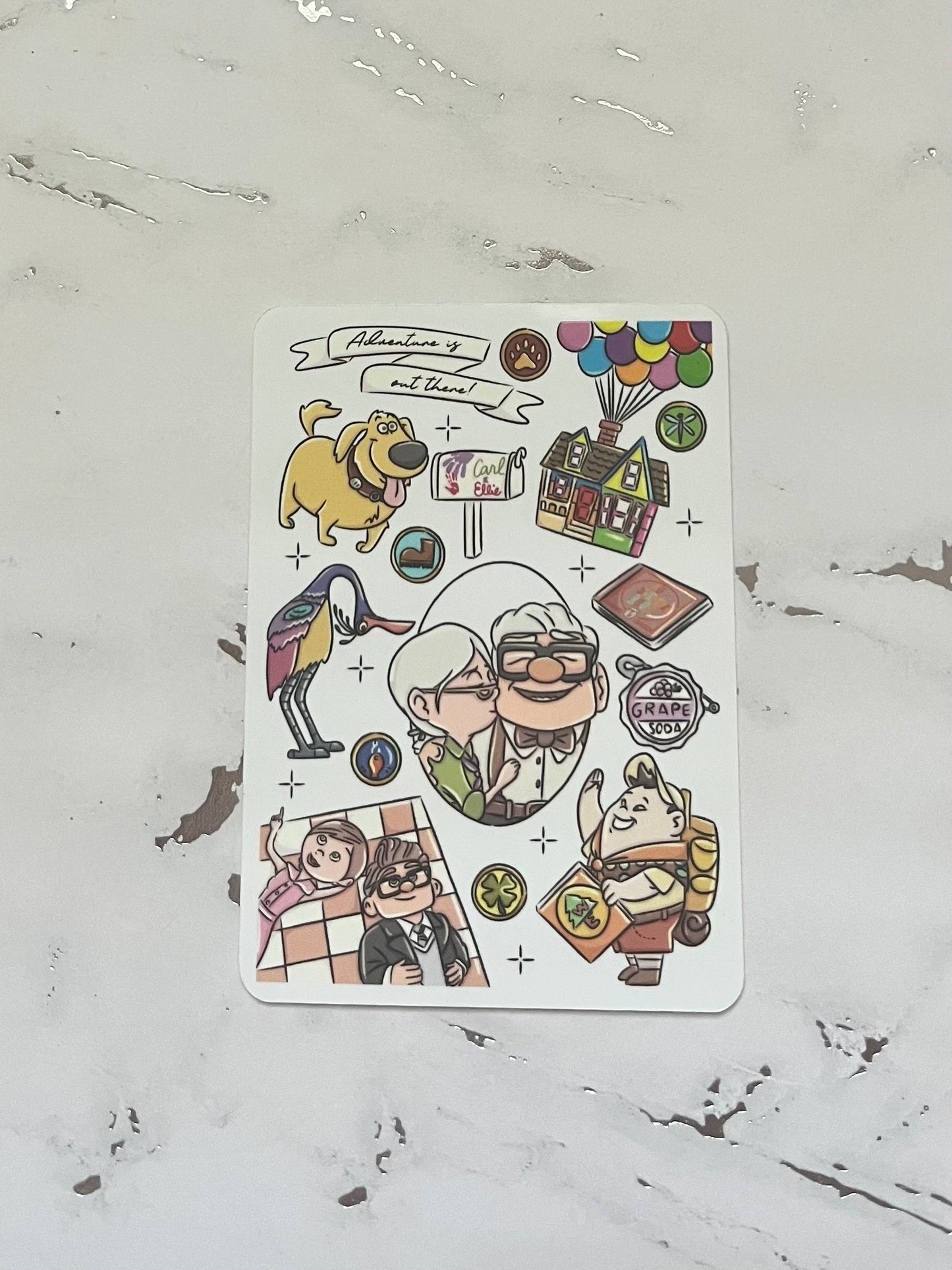 UP Waterproof Vinyl Sticker