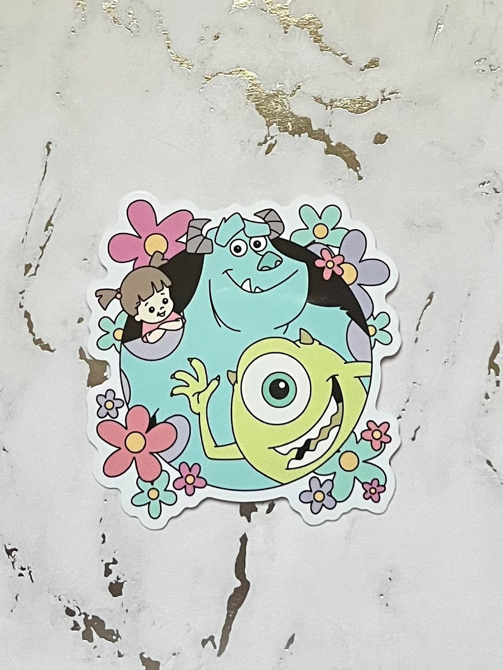 Monsters - Trio Waterproof Vinyl Sticker