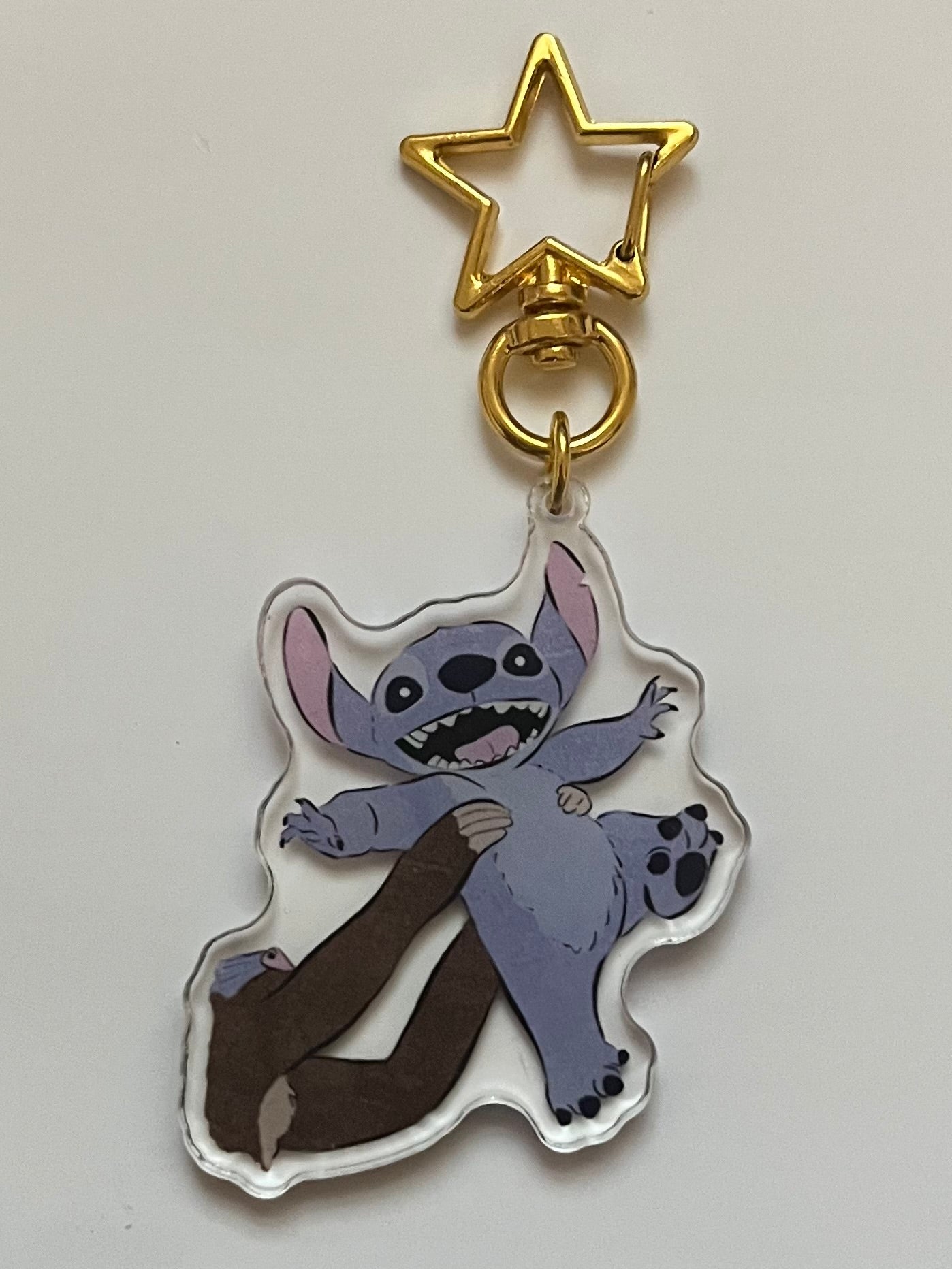 Alien Attack Acrylic Keychain - Lion