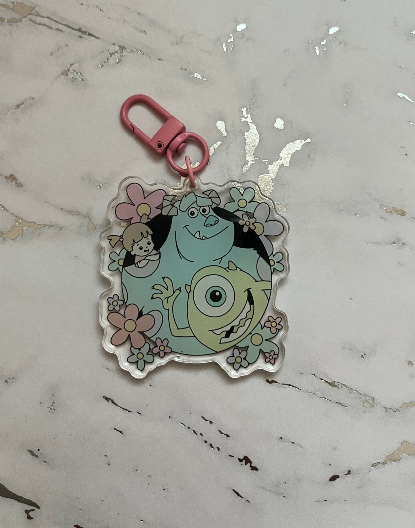 Monsters Trio Acrylic Keychain