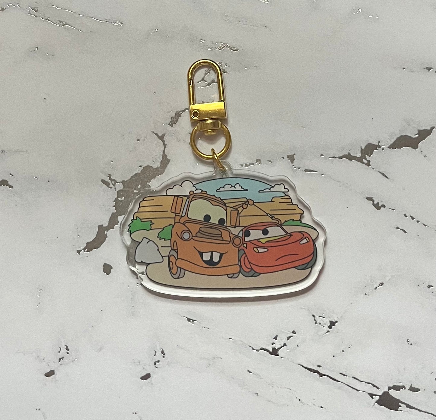 Best Buds Acrylic Keychain