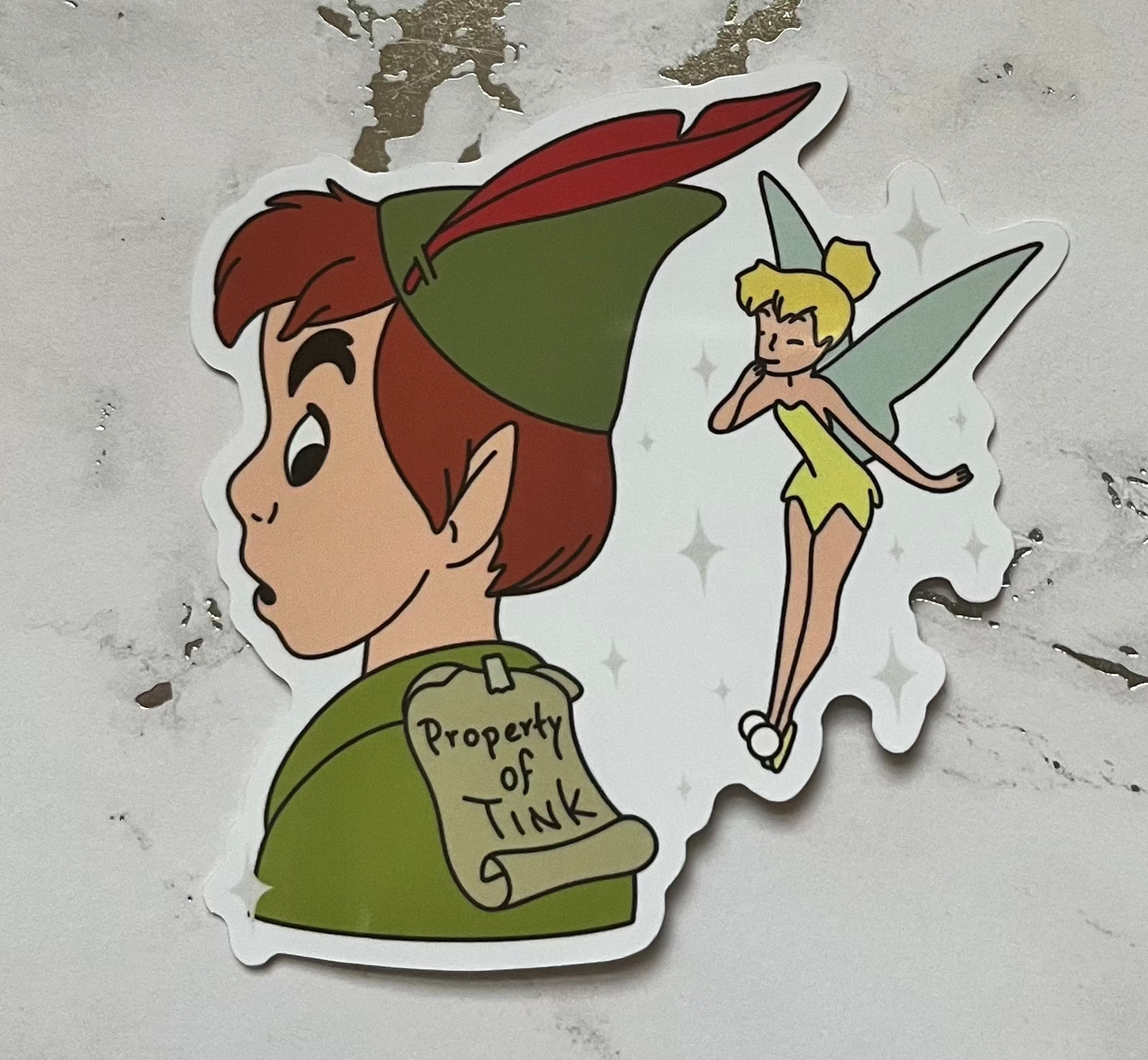 Peter - Property Waterproof Vinyl Sticker