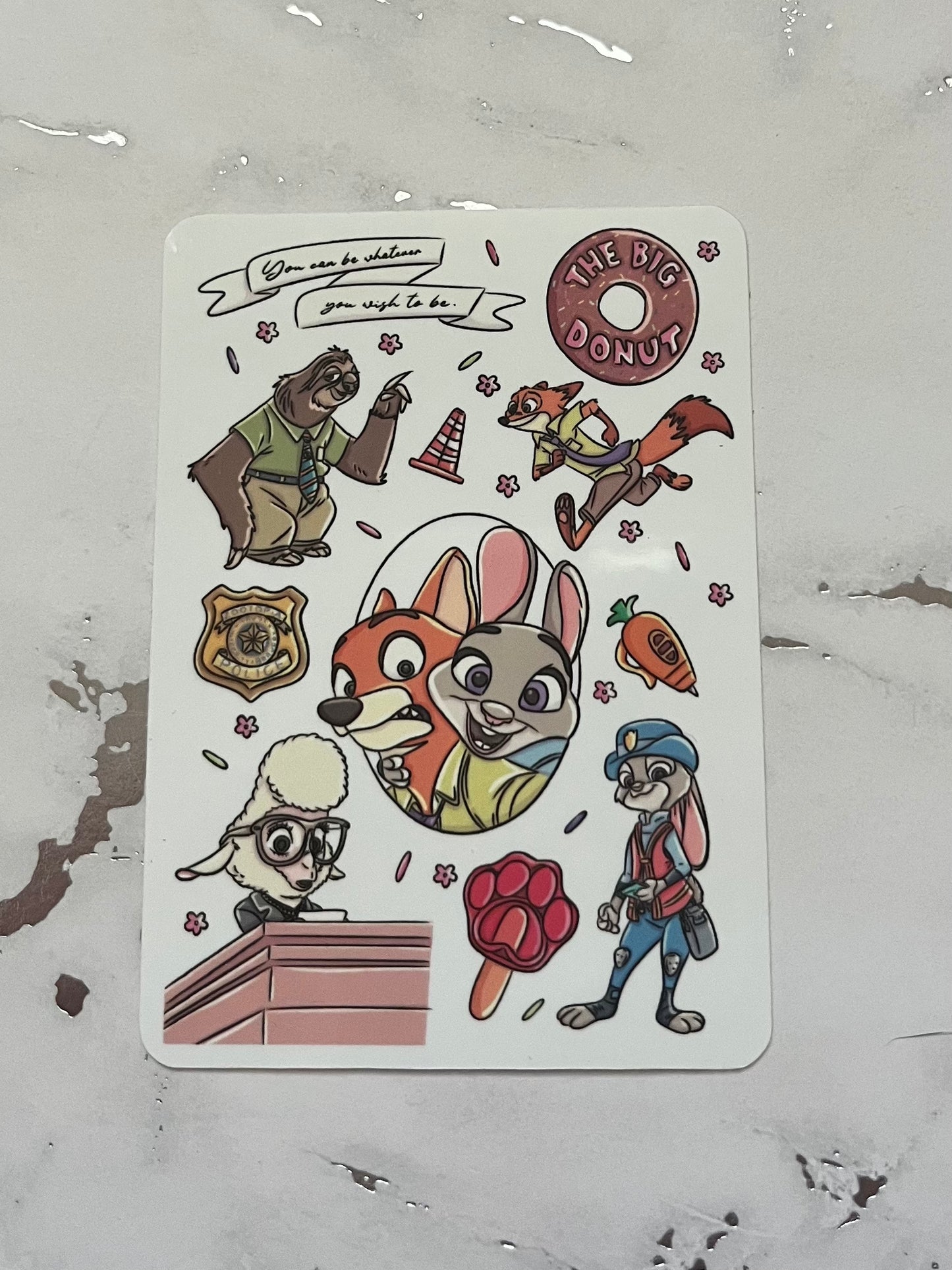 Zoo Waterproof Vinyl Sticker