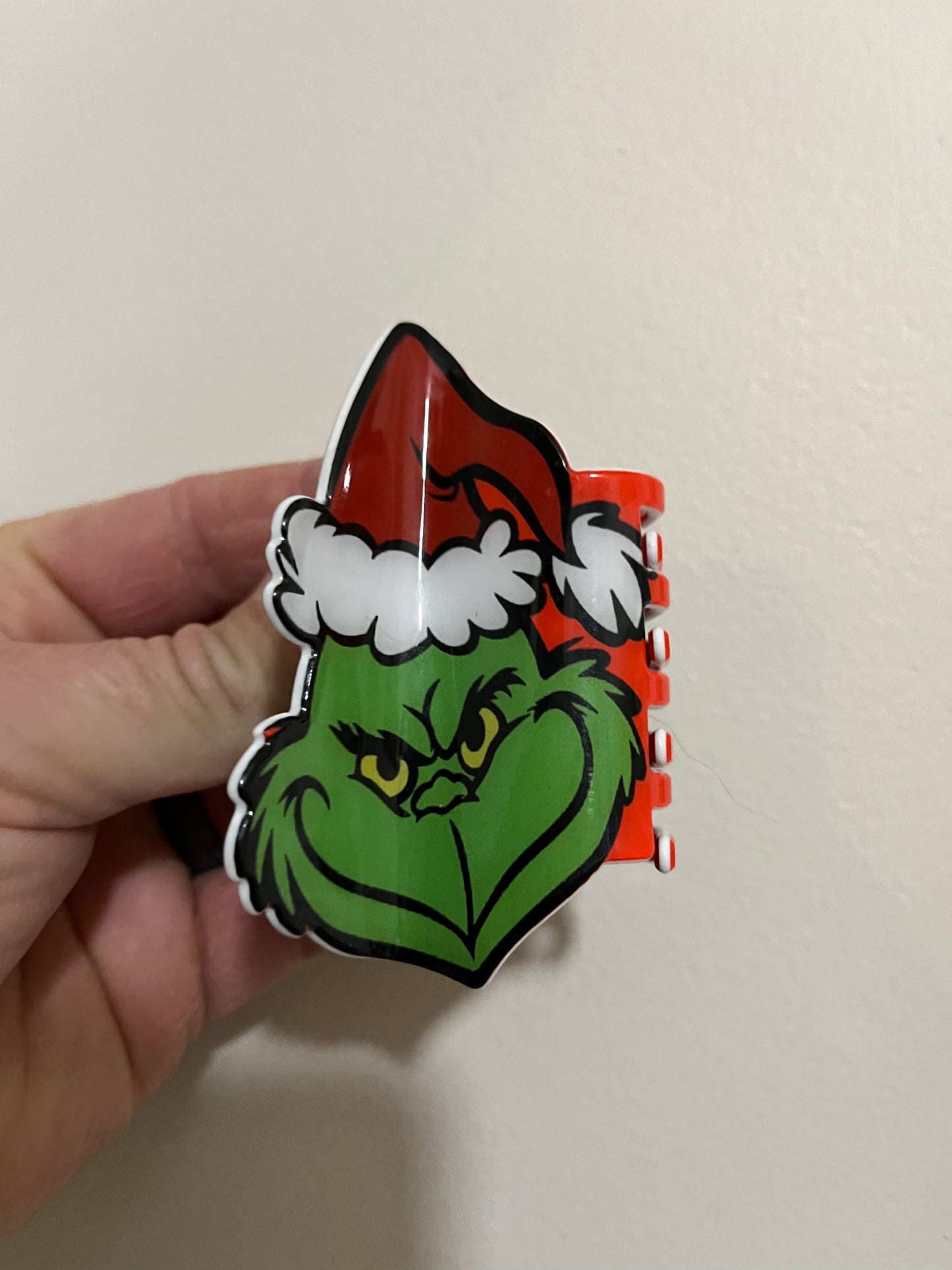 Grinch Claw Clip