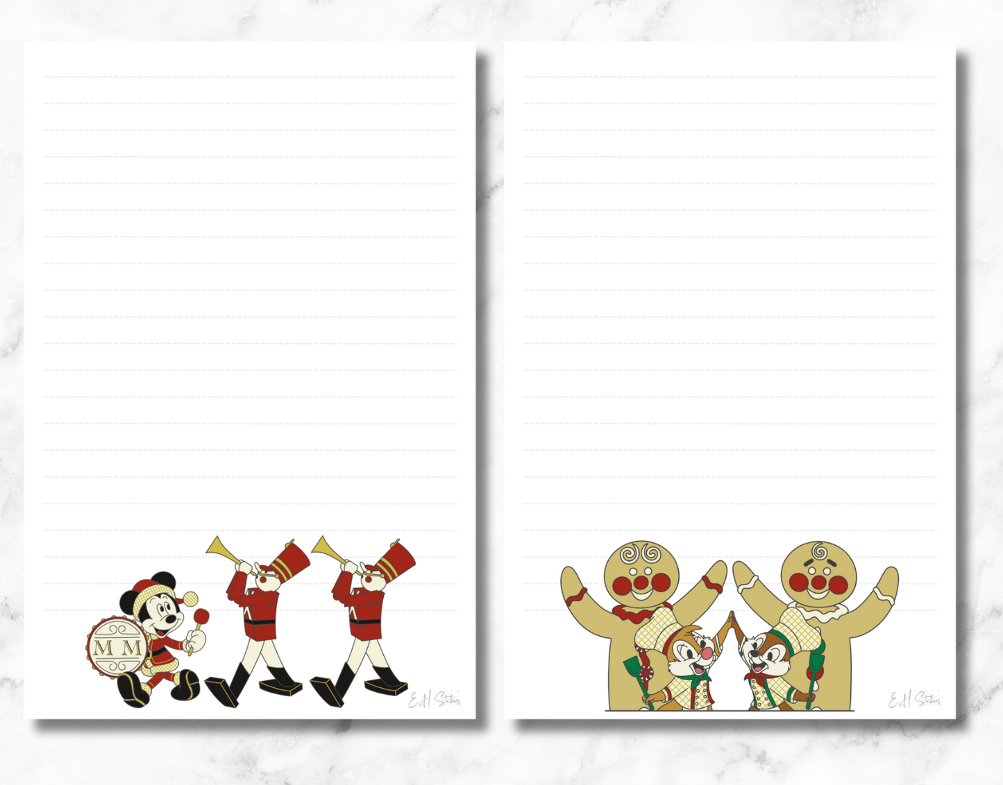 Magic Christmas Party Notepad