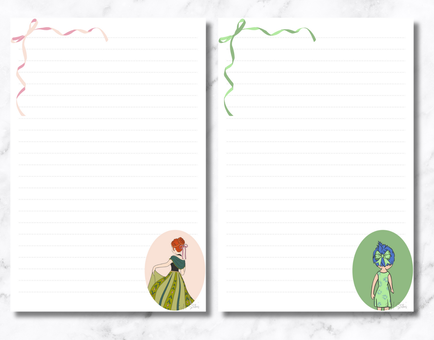 All About The Bows Notepad