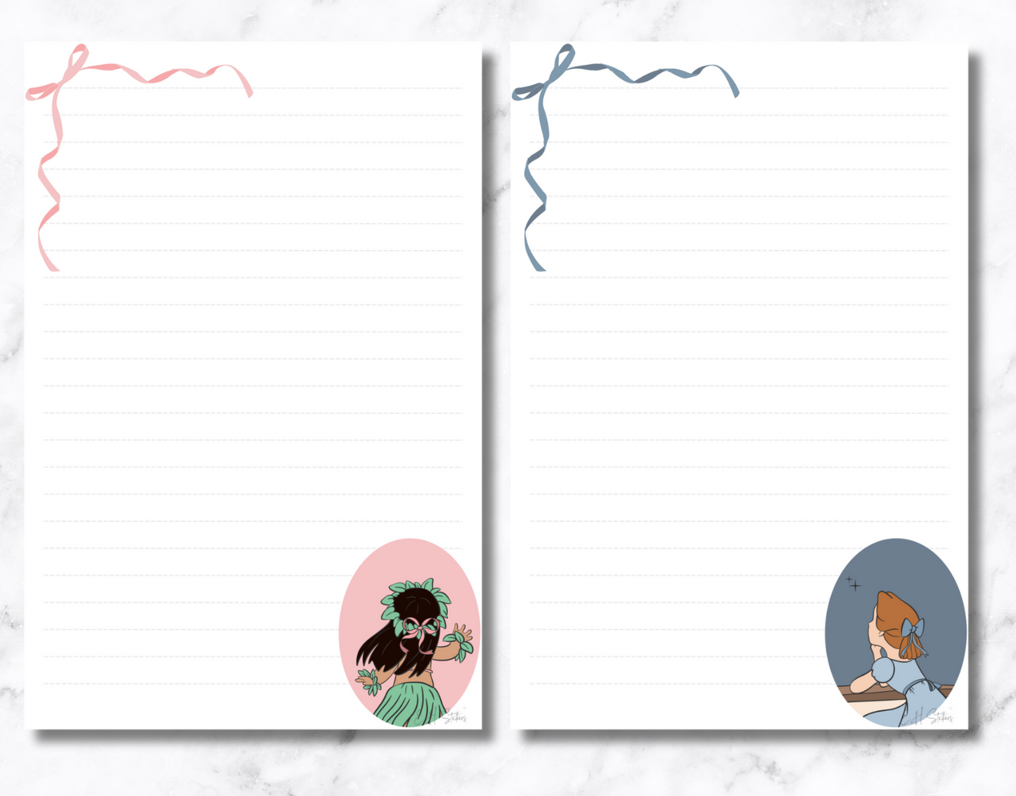 All About The Bows Notepad