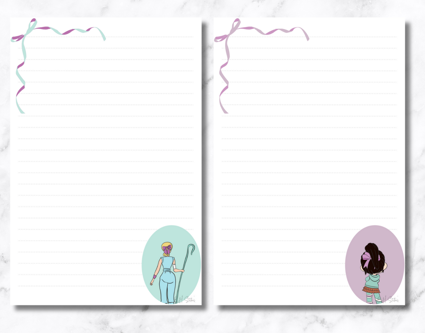 All About The Bows Notepad