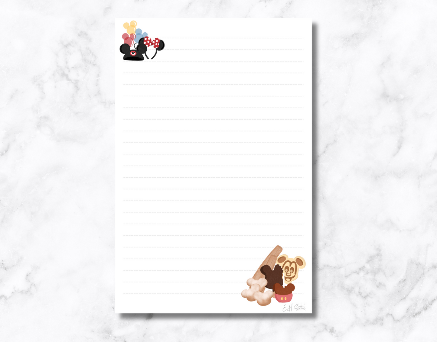 Park Snacks Notepad