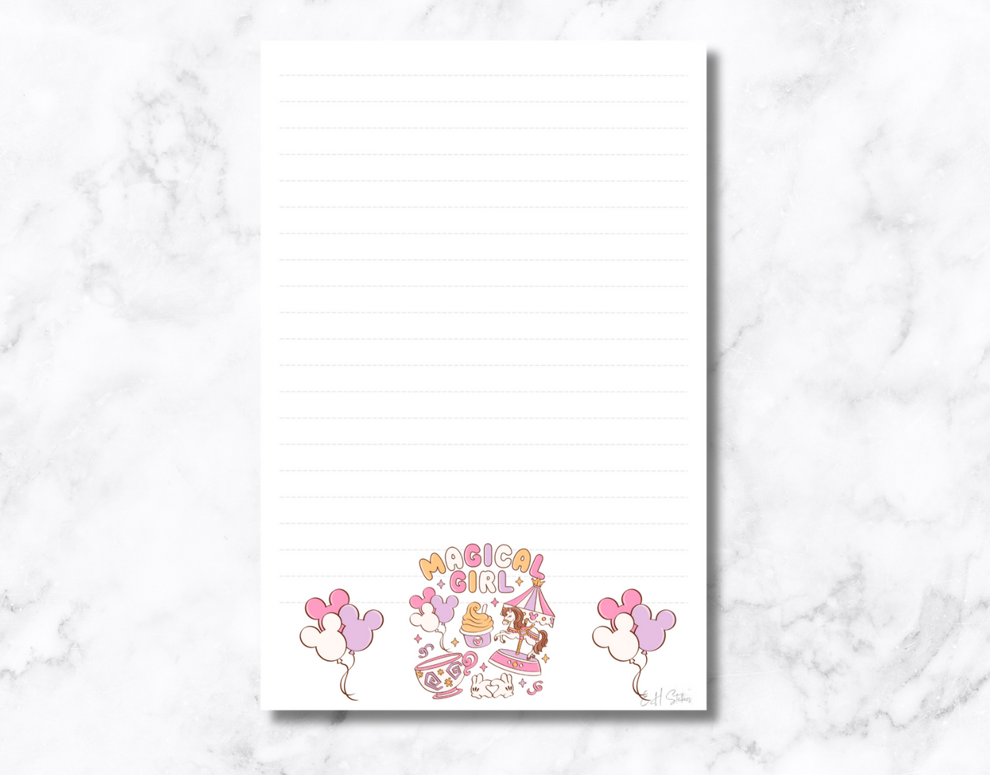 Magical Girl Notepad