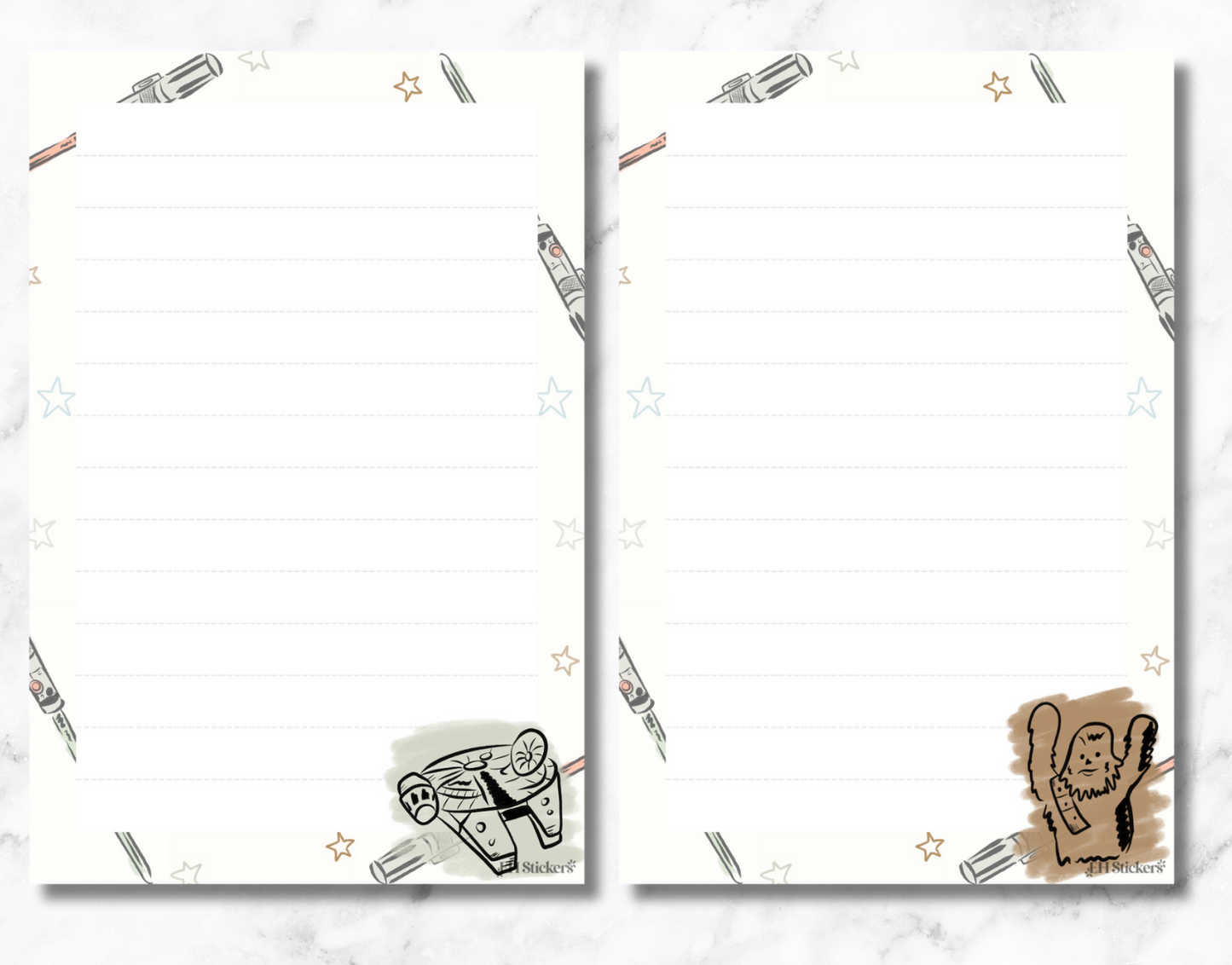 Star Gang Sidekicks Notepad