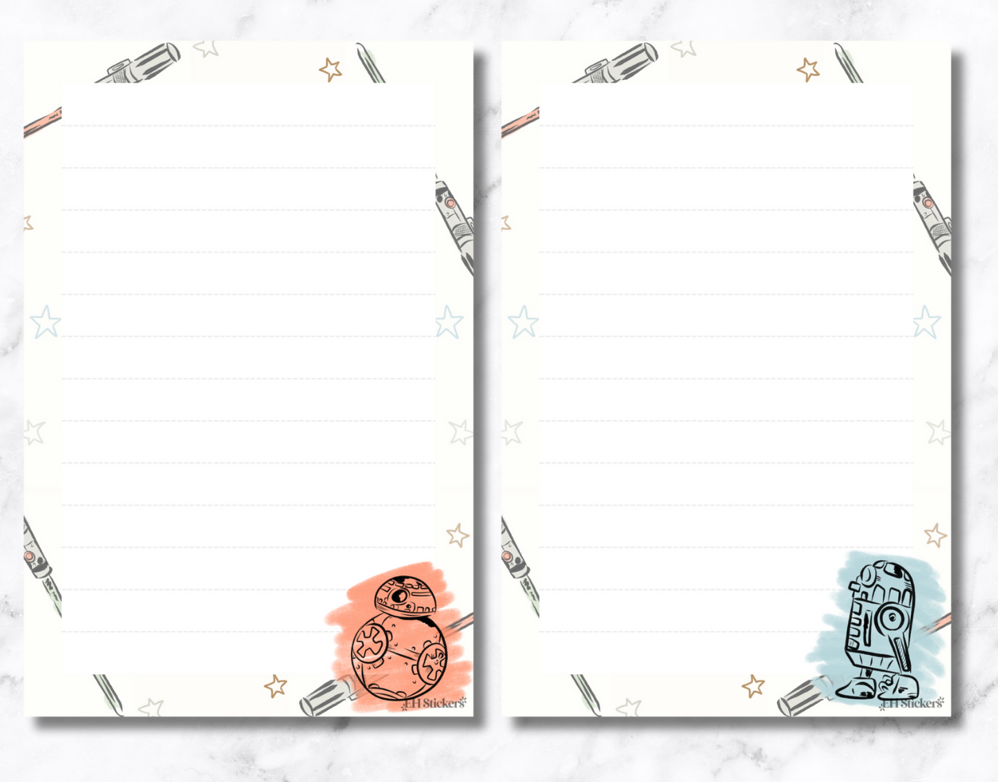 Star Gang Sidekicks Notepad