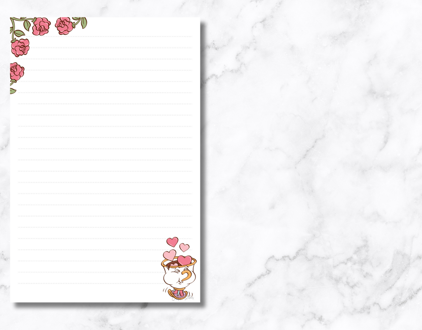 Sidekick Love Notepad