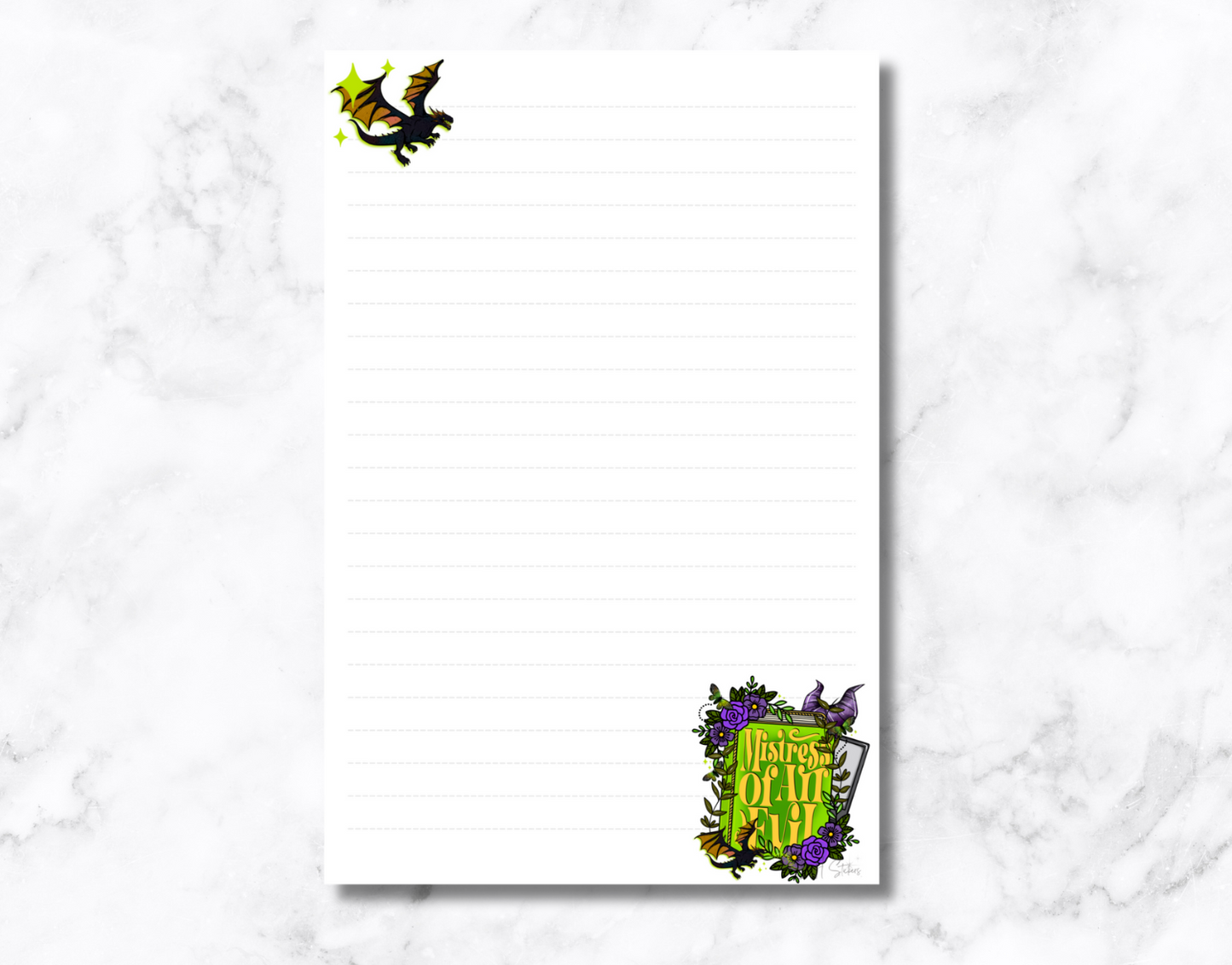 Magical Books - Dragon Notepad