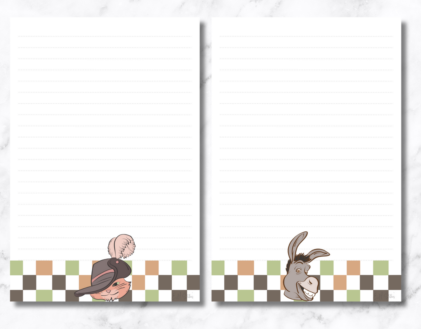 Swamp King Notepad **listing is for ONE notepad mixed with ALL characters/designs**