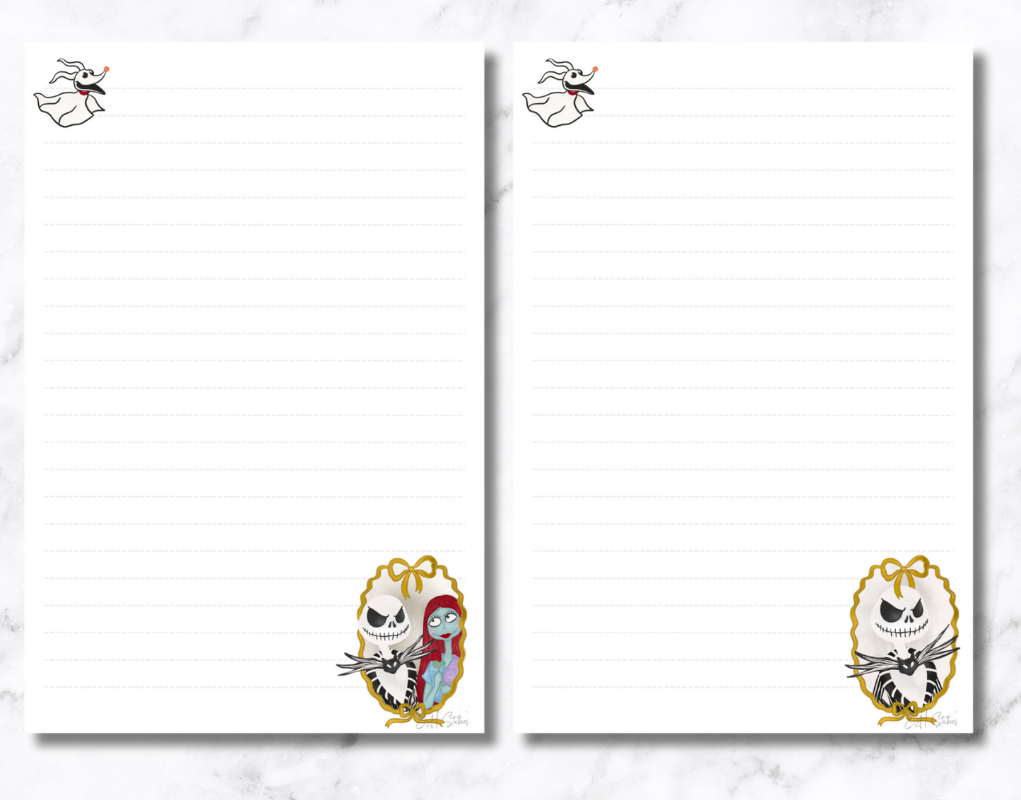 Sal and Skelly Notepad