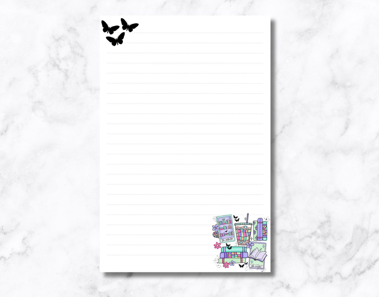 Bookish Notepad