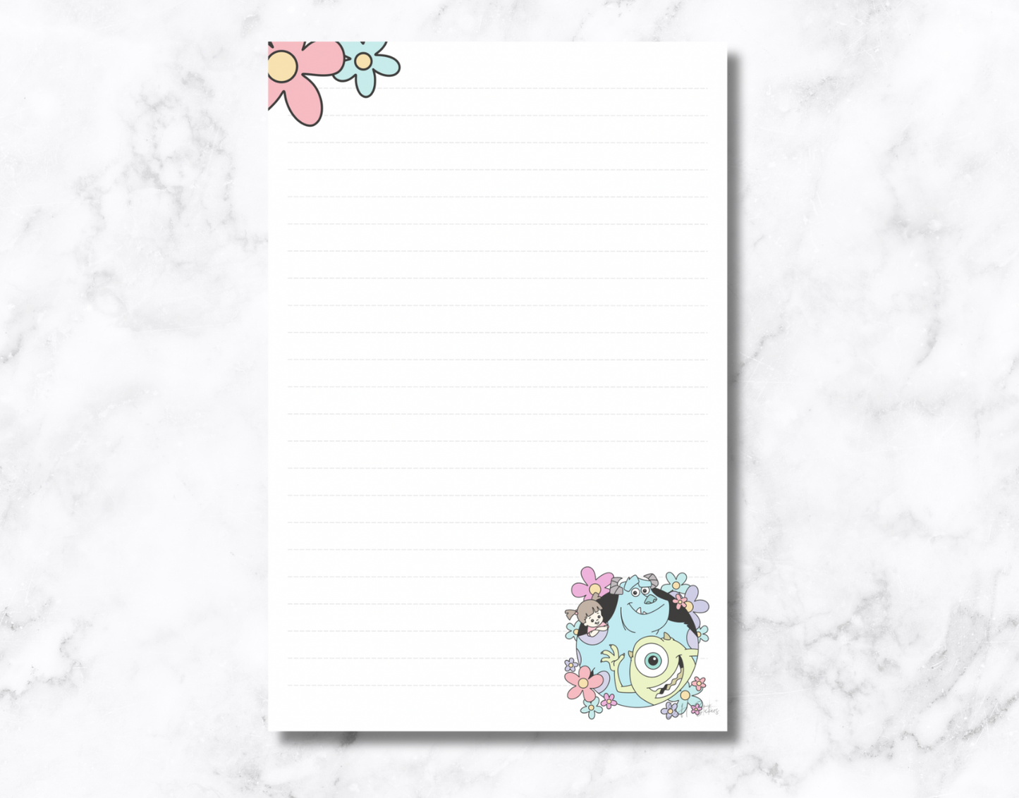 Monsters - Trio Notepad