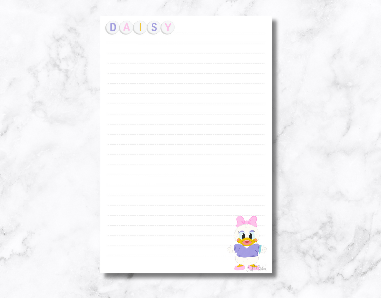 Magic Pal FuFus - Singles Notepad