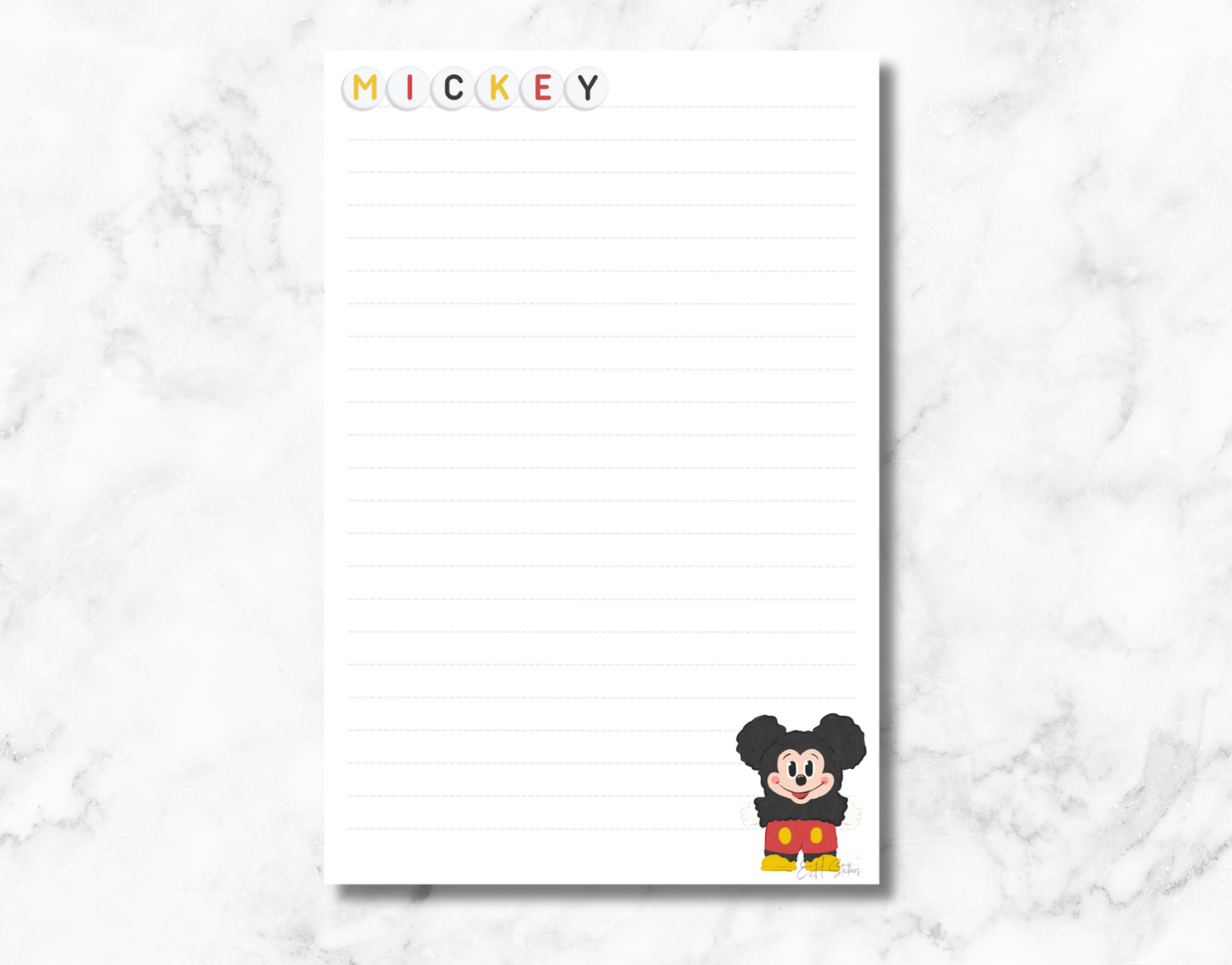 Magic Pal FuFus - Singles Notepad