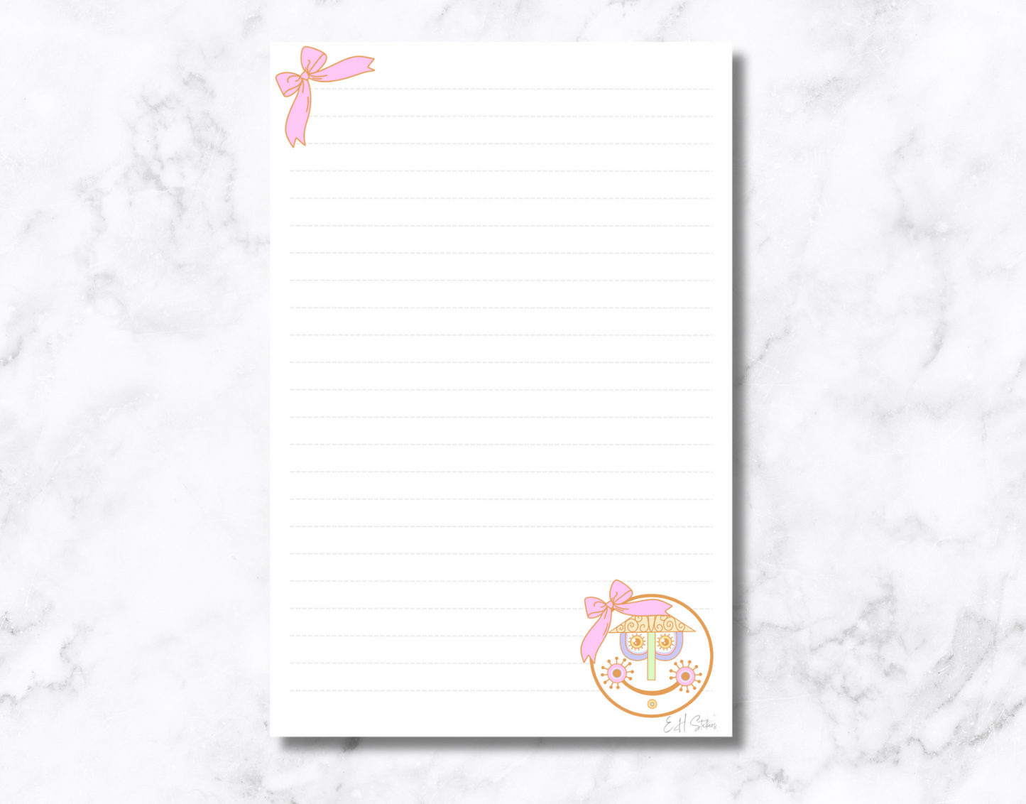 Magic Clock Notepad