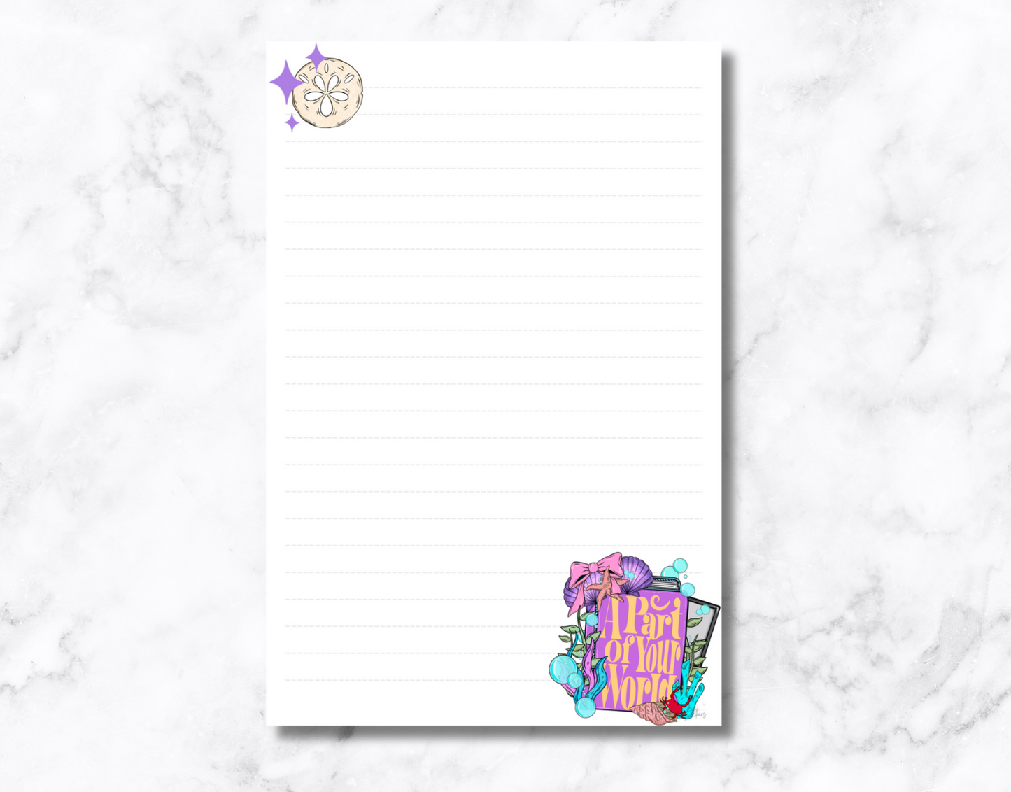 Magical Books - Mermaid Notepad