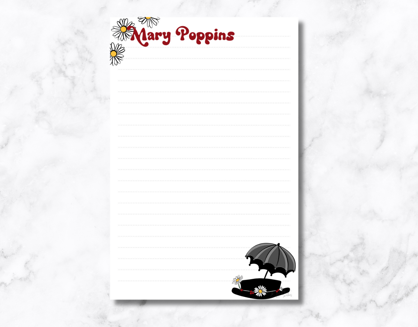 M Poppins Notepad
