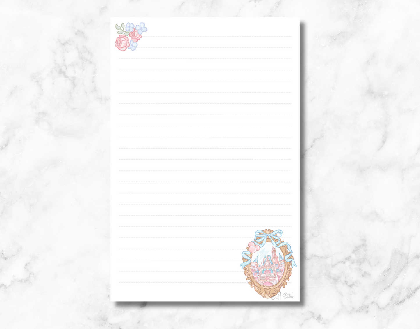 Magicland Castle Notepad