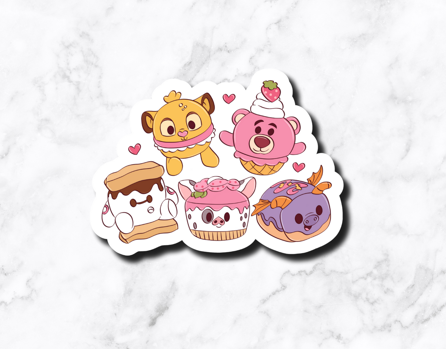Munch Love Sticker