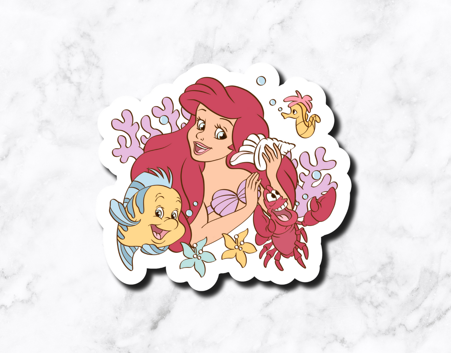 Make a Splash Sticker OLD PAPER