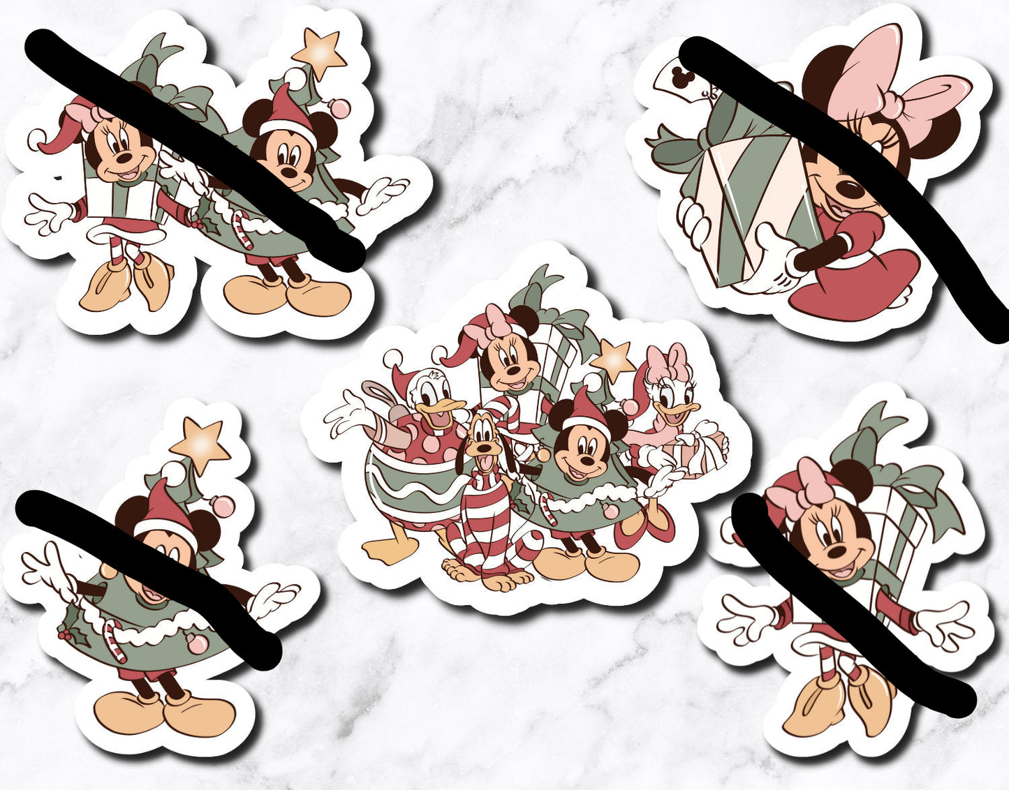 Jolly Mouse Gang (set of 5 stickers)