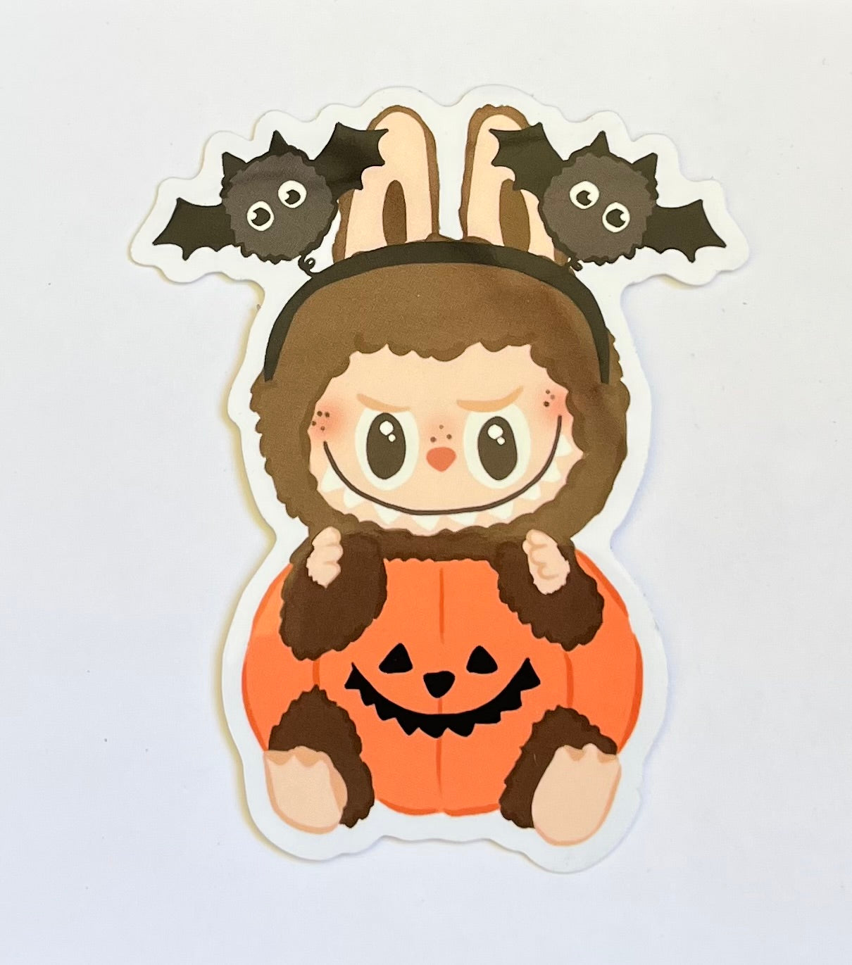 Spooky Lafufu Waterproof Vinyl Sticker