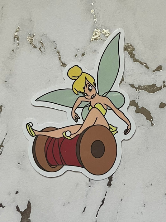 Peter - Fairy Waterproof Vinyl Sticker