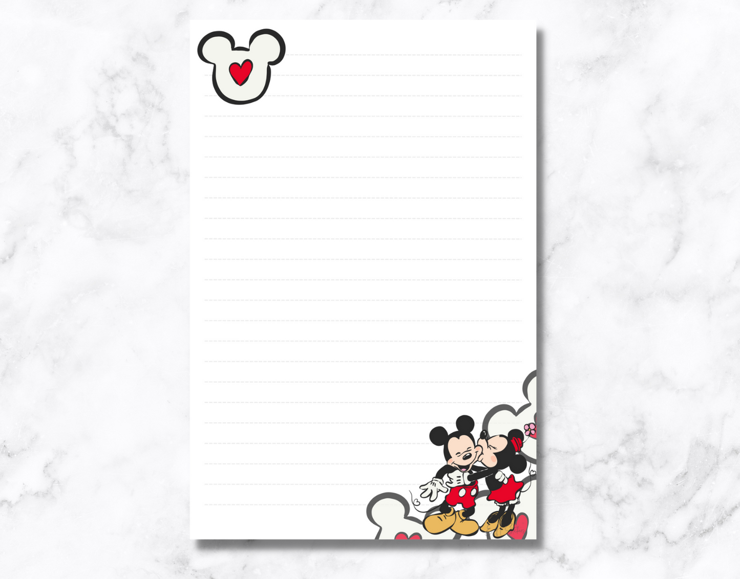 Mouse Love Notepad