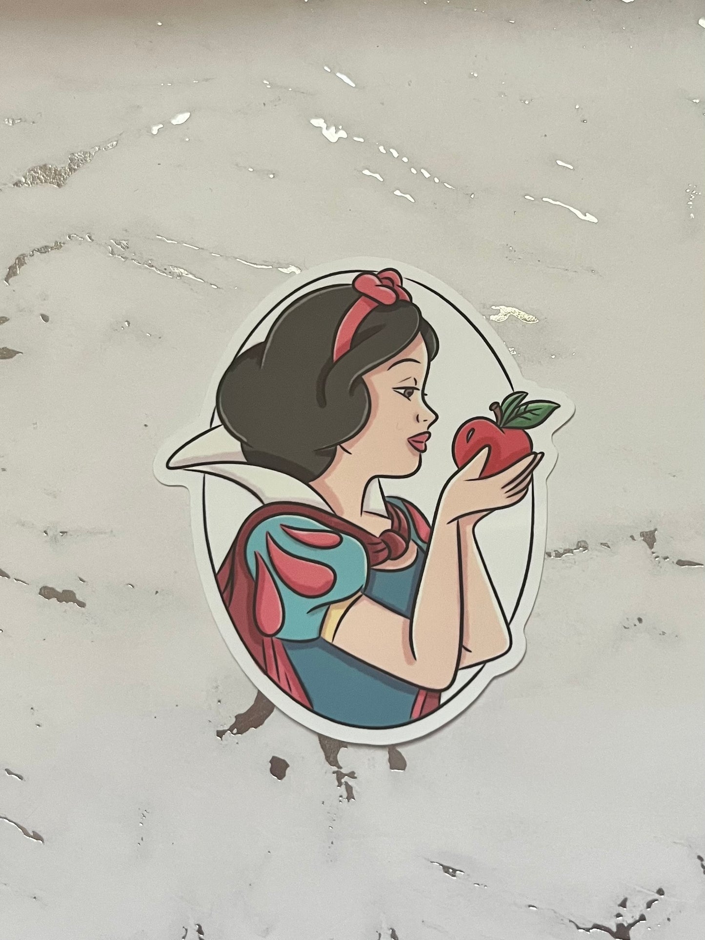 Snow Waterproof Vinyl Sticker