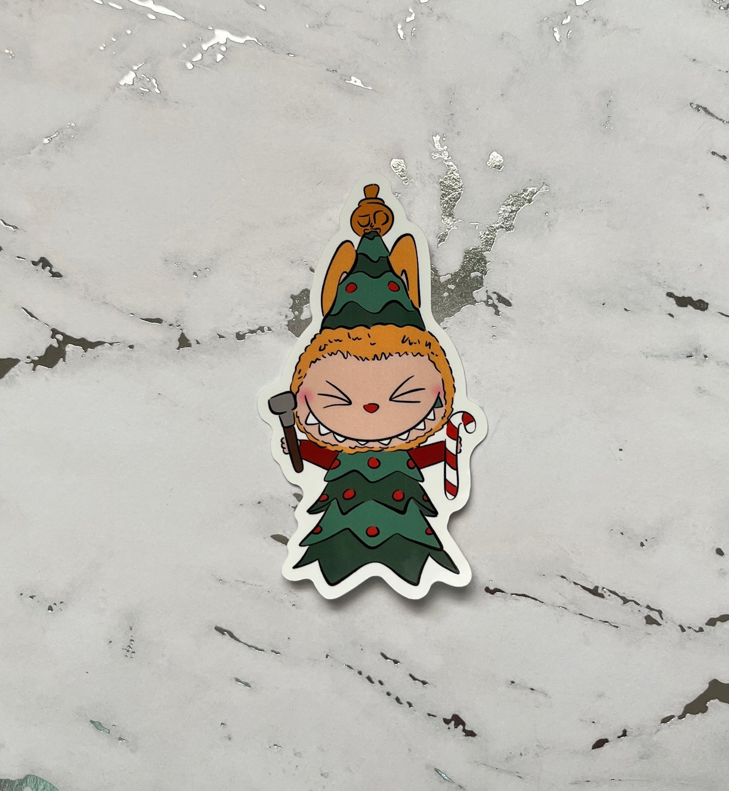 Holiday Lafuf Waterproof Vinyl Sticker