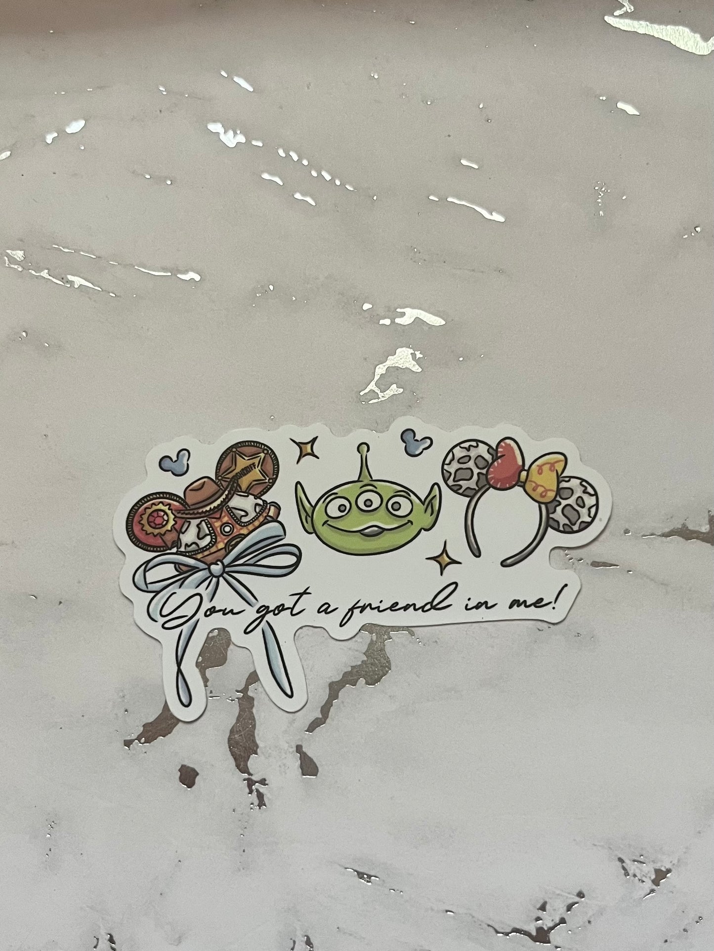 Toys Waterproof Vinyl Sticker