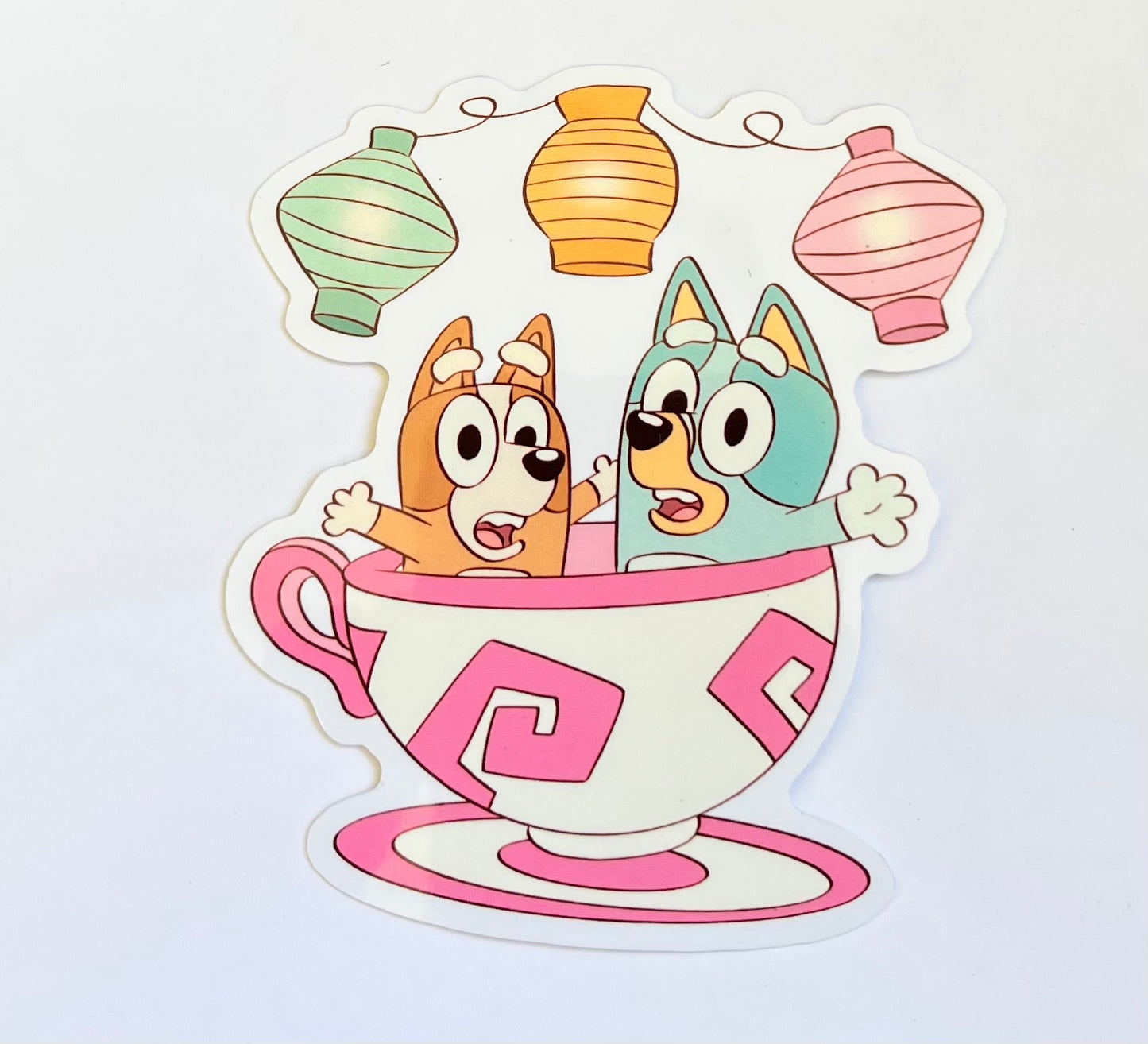 Pups at the Park Waterproof Vinyl Sticker
