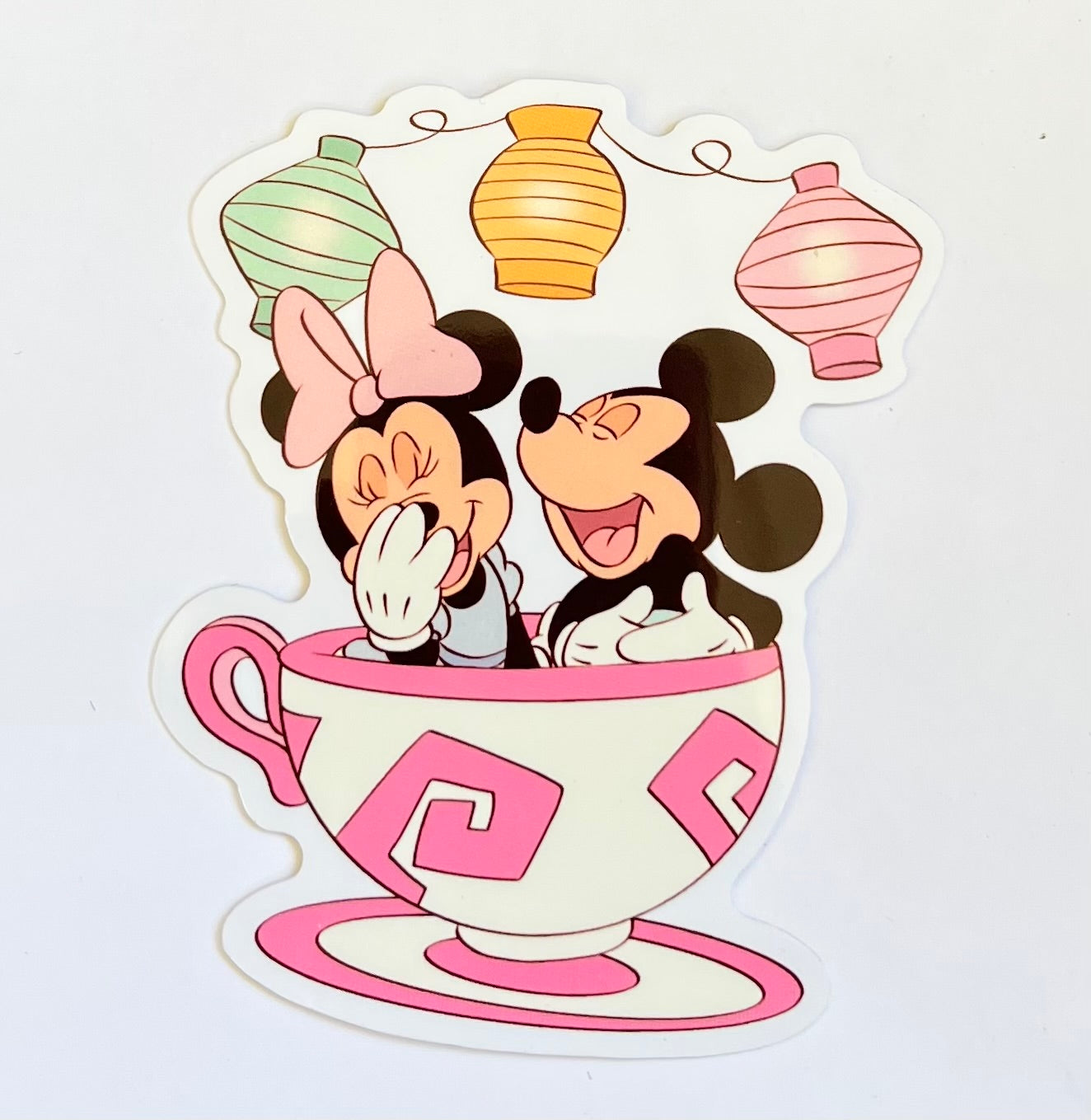 Mouse at the Park Waterproof Vinyl Sticker