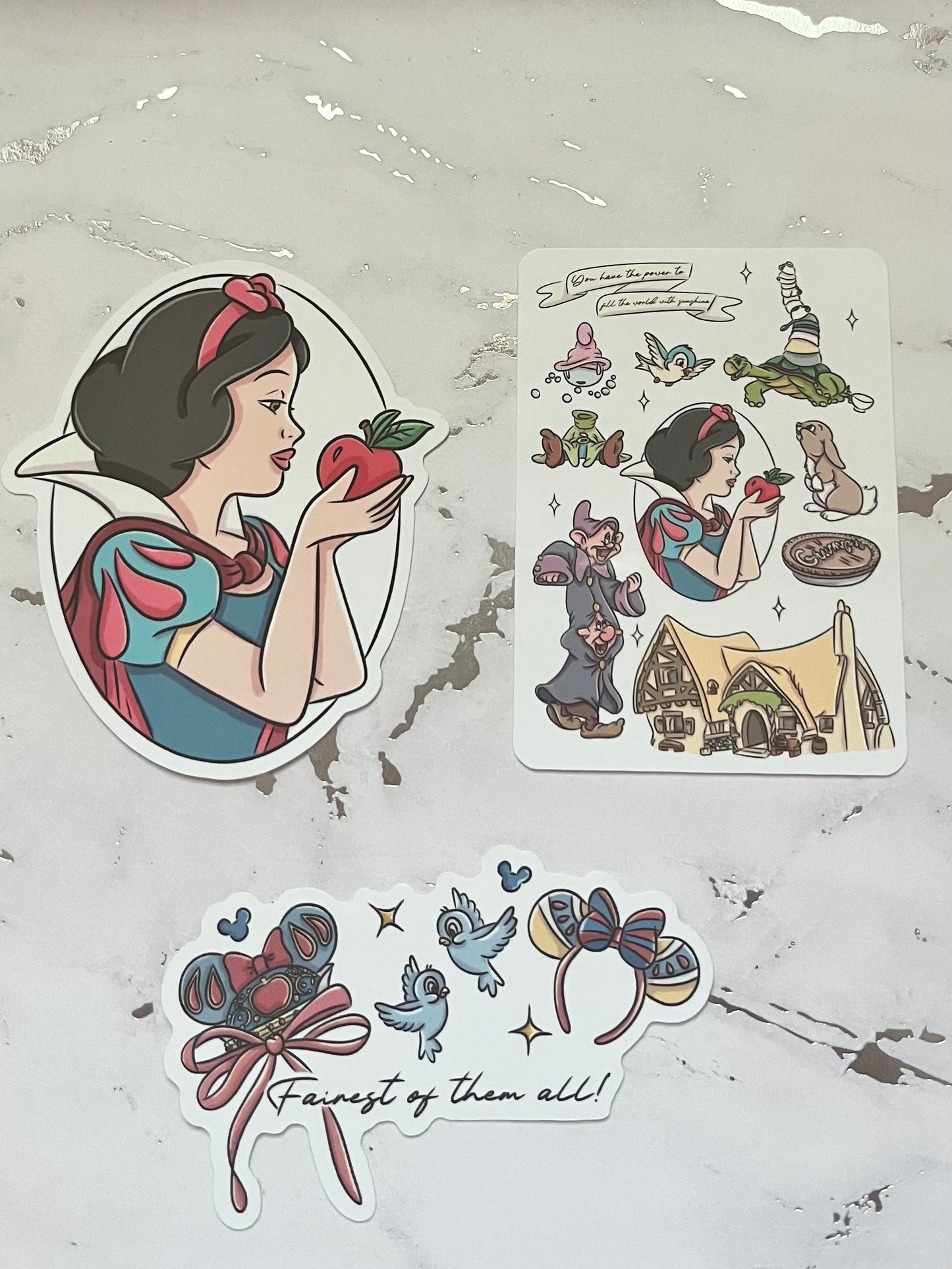 Snow Waterproof Vinyl Sticker