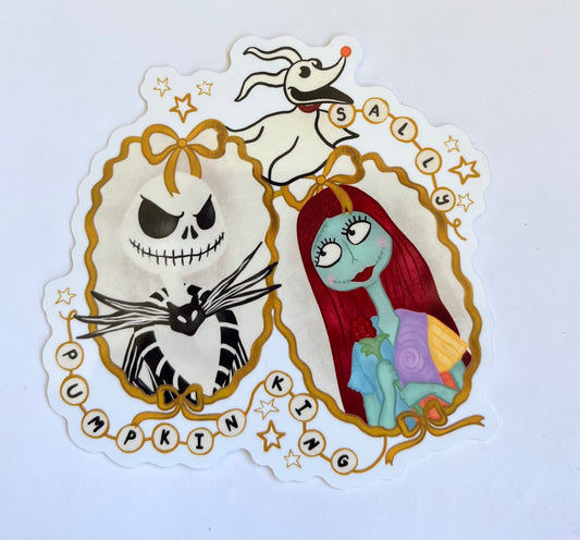 Sal and Skelly Waterproof Vinyl Sticker